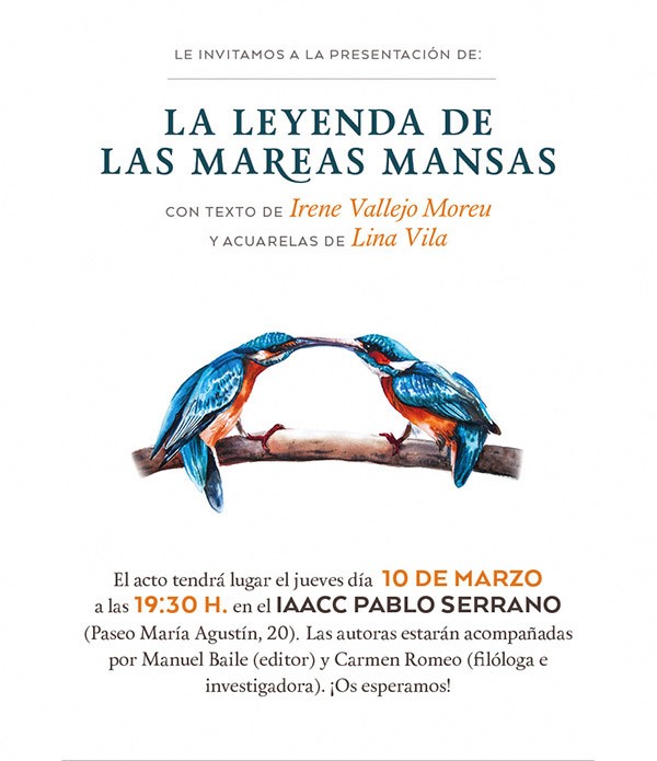 Se presenta «La leyenda de las mareas mansas»